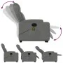 Liegender Fußmassagesessel aus dunkelgrauem Stoff von , Sessel - Ref: Foro24-3204495, Preis: 314,93 €, Rabatt: %