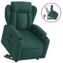 Dark green fabric lifting recliner by , Armchairs - Ref: Foro24-3204488, Price: 287,47 €, Discount: %