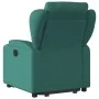 Dark green fabric lifting recliner by , Armchairs - Ref: Foro24-3204488, Price: 287,47 €, Discount: %