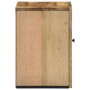 Armario de baño de pared madera maciza de mango 38x33x48 cm en Tocadores de baño | Comprar online en Foro24