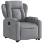 Light Gray Fabric Electric Liftable Recliner Chair by , Armchairs - Ref: Foro24-3204506, Price: 388,83 €, Discount: %