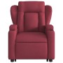 Red fabric liftable massage recliner by , Armchairs - Ref: Foro24-3204497, Price: 321,52 €, Discount: %