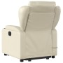 Cremefarbener Fußmassagesessel aus Kunstleder von , Sessel - Ref: Foro24-3204552, Preis: 328,27 €, Rabatt: %