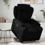 Sillón reclinable elevable cuero artificial negro de , Sillones - Ref: Foro24-3204544, Precio: 302,80 €, Descuento: %