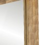 Espejo de baño madera maciza de acacia y vidrio 50x70x2,5 cm en Espejos | Comprar online en Foro24