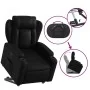 Black artificial leather liftable recliner chair by , Armchairs - Ref: Foro24-3204544, Price: 302,80 €, Discount: %