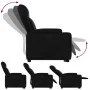 Black artificial leather liftable recliner chair by , Armchairs - Ref: Foro24-3204544, Price: 302,80 €, Discount: %