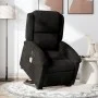 Sillón de masaje reclinable elevable terciopelo negro de , Sillones - Ref: Foro24-3204339, Precio: 354,54 €, Descuento: %