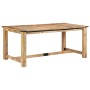 Mesa de comedor madera maciza de mango 180x90x75 cm en Mesas de cocina y de comedor | Comprar online en Foro24