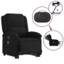Sillón de masaje reclinable elevable terciopelo negro de , Sillones - Ref: Foro24-3204339, Precio: 354,54 €, Descuento: %