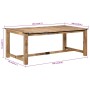 Mesa de comedor madera maciza de mango 200x100x75 cm en Mesas de cocina y de comedor | Comprar online en Foro24