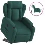 Dark Green Fabric Electric Liftable Recliner Chair by , Armchairs - Ref: Foro24-3204512, Price: 330,02 €, Discount: %