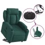 Dark Green Fabric Electric Liftable Recliner Chair by , Armchairs - Ref: Foro24-3204512, Price: 330,02 €, Discount: %