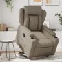 Sillón reclinable elevable cuero artificial color capuchino de , Sillones - Ref: Foro24-3204550, Precio: 315,60 €, Descuento: %