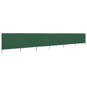 Strandwindjacke mit 6 Stoffbahnen 800x80 cm grün von vidaXL, Sonnenschirme - Ref: Foro24-44544, Preis: 69,83 €, Rabatt: %