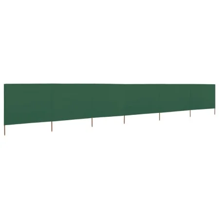 Paravientos de playa de 6 paneles de tela 800x80 cm verde de vidaXL, Sombrillas - Ref: Foro24-44544, Precio: 68,29 €, Descuen...
