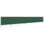 Beach windbreaker with 6 fabric panels 800x80 cm green by vidaXL, Umbrellas - Ref: Foro24-44544, Price: 69,83 €, Discount: %