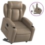 Cappuccinofarbener, hochklappbarer Sessel aus Kunstleder von , Sessel - Ref: Foro24-3204550, Preis: 301,13 €, Rabatt: %