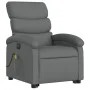 Sillón de masaje eléctrico reclinable elevable tela gris oscuro de , Sillones - Ref: Foro24-3204015, Precio: 342,42 €, Descue...