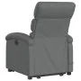 Sillón de masaje eléctrico reclinable elevable tela gris oscuro de , Sillones - Ref: Foro24-3204015, Precio: 342,42 €, Descue...