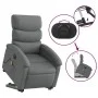 Sillón de masaje eléctrico reclinable elevable tela gris oscuro de , Sillones - Ref: Foro24-3204015, Precio: 342,42 €, Descue...