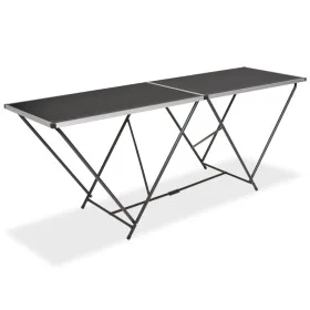 Mesa para empapelar plegable de MDF y aluminio 200x60x78 cm by vidaXL, Folding tables - Ref: Foro24-142920, Price: 124,33 €, ...