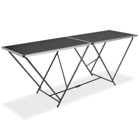 Mesa para empapelar plegable de MDF y aluminio 200x60x78 cm by vidaXL, Folding tables - Ref: Foro24-142920, Price: 126,53 €, ...