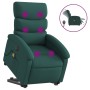 Elektrischer Massagesessel mit verstellbarer Liege, dunkelgrüner Stoff von , Sessel - Ref: Foro24-3204020, Preis: 334,70 €, R...