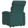 Electric massage chair reclining liftable dark green fabric by , Armchairs - Ref: Foro24-3204020, Price: 357,64 €, Discount: %