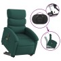 Elektrischer Massagesessel mit verstellbarer Liege, dunkelgrüner Stoff von , Sessel - Ref: Foro24-3204020, Preis: 334,70 €, R...