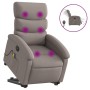 Anhebbarer elektrischer Massagesessel mit taupefarbenem Stoff von , Sessel - Ref: Foro24-3204022, Preis: 319,46 €, Rabatt: %