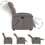 Anhebbarer elektrischer Massagesessel mit taupefarbenem Stoff von , Sessel - Ref: Foro24-3204022, Preis: 319,46 €, Rabatt: %