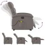 Liftable reclining electric massage chair taupe fabric by , Armchairs - Ref: Foro24-3204022, Price: 340,84 €, Discount: %