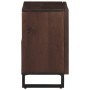 Armario de lavabo baño madera maciza mango marrón 62x34x58 cm en Muebles de baño | Comprar online en Foro24