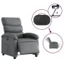Gray Faux Leather Power Recliner by , Armchairs - Ref: Foro24-3204029, Price: 246,44 €, Discount: %