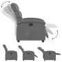 Gray Faux Leather Power Recliner by , Armchairs - Ref: Foro24-3204029, Price: 246,44 €, Discount: %