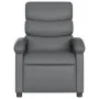 Gray Faux Leather Power Recliner by , Armchairs - Ref: Foro24-3204029, Price: 246,44 €, Discount: %