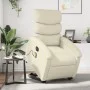Sillón de masaje elevable eléctrico cuero sintético crema de , Sillones - Ref: Foro24-3204062, Precio: 337,55 €, Descuento: %