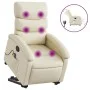 Electric lifting massage chair cream synthetic leather by , Armchairs - Ref: Foro24-3204062, Price: 337,55 €, Discount: %