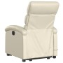 Electric lifting massage chair cream synthetic leather by , Armchairs - Ref: Foro24-3204062, Price: 336,69 €, Discount: %