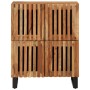 Aparador de madera maciza acacia 60x34x75 cm en Taquillas y armarios de almacenamiento | Comprar online en Foro24