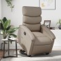 Cappuccino artificial leather electric lift chair by , Armchairs - Ref: Foro24-3204060, Price: 309,99 €, Discount: %