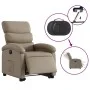 Sillón elevable eléctrico cuero artificial capuchino de , Sillones - Ref: Foro24-3204060, Precio: 329,82 €, Descuento: %