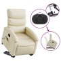 Cremefarbener Fußmassagesessel aus Kunstleder von , Sessel - Ref: Foro24-3204048, Preis: 295,83 €, Rabatt: %