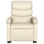 Cremefarbener Fußmassagesessel aus Kunstleder von , Sessel - Ref: Foro24-3204048, Preis: 295,83 €, Rabatt: %