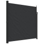 Toldo lateral retráctil negro 200x500 cm en Sombrillas | Comprar online en Foro24