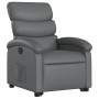 Grauer verstellbarer Sessel aus Kunstleder von , Sessel - Ref: Foro24-3204043, Preis: 261,28 €, Rabatt: %