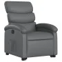 Grauer verstellbarer Sessel aus Kunstleder von , Sessel - Ref: Foro24-3204043, Preis: 279,21 €, Rabatt: %