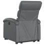 Grauer verstellbarer Sessel aus Kunstleder von , Sessel - Ref: Foro24-3204043, Preis: 261,28 €, Rabatt: %