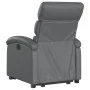 Gray artificial leather liftable recliner chair by , Armchairs - Ref: Foro24-3204043, Price: 283,48 €, Discount: %